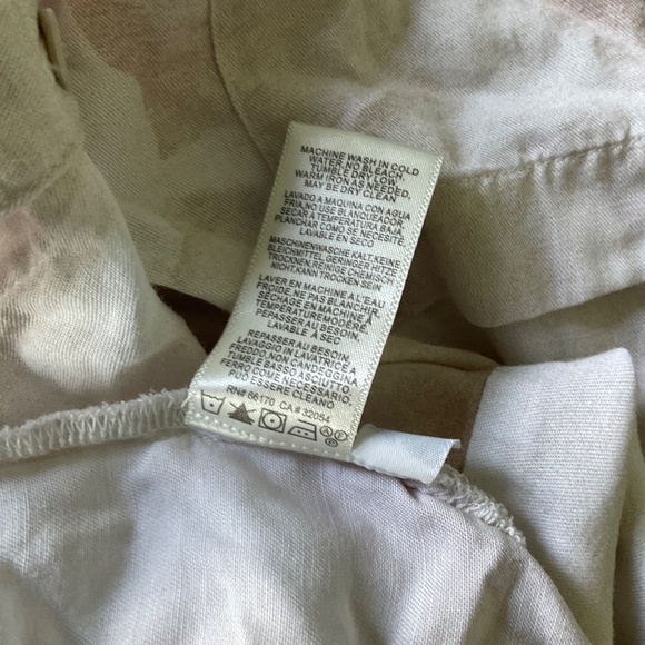 Anthropologie Cloth and Stone button up neutral - Picture 5 of 8